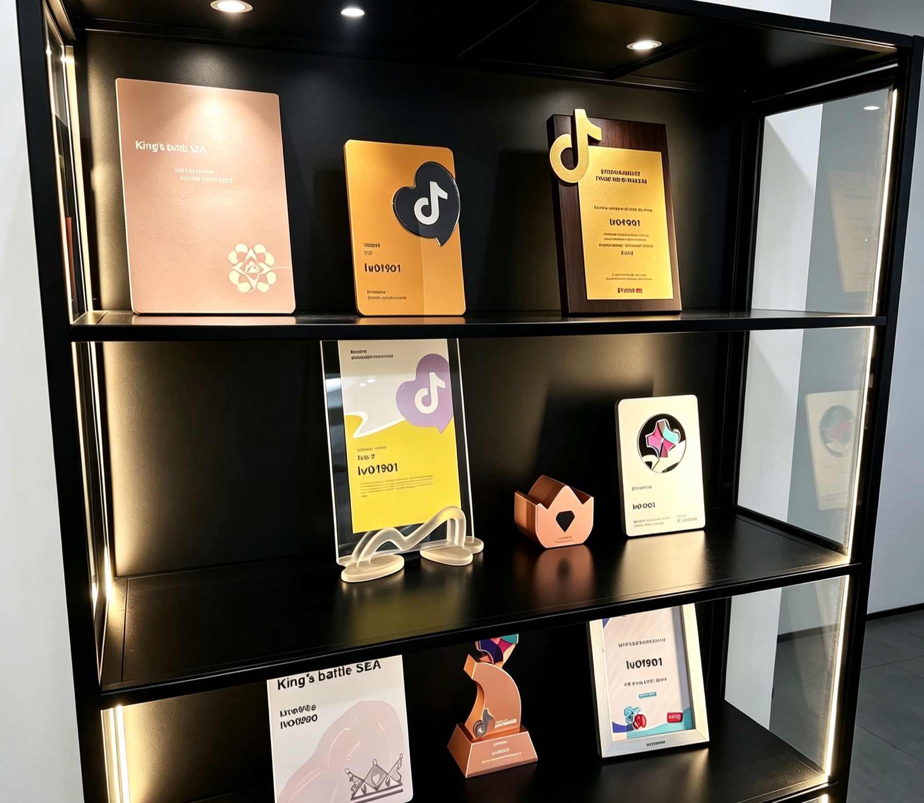 荣誉展示区